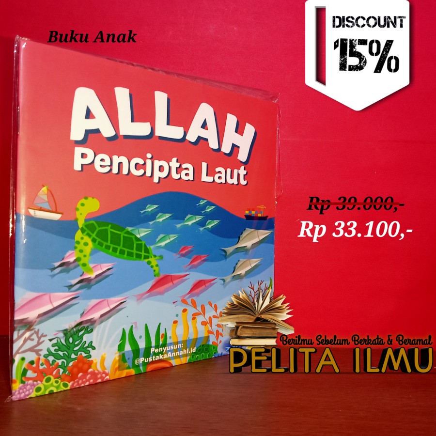 Serial Buku Tauhid Anak Pustaka An-Nahl – Allah Pencipta Laut